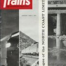 TRAINS THE MAGAZINE OF RAILROADING August 1963