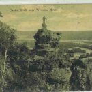 CASTLE ROCK NEAR WINONA MINN MINNESOTA RPPC