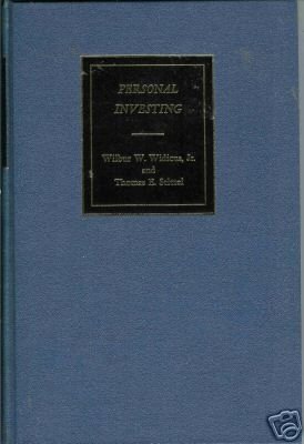 PERSONAL INVESTING By  W. W. Widicus and T. E. Stitzel