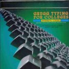 GREGG TYPING FOR COLLEGES intensive course
