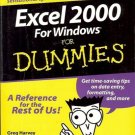 EXCEL 2000 FOR WINDOWS FOR DUMMIES