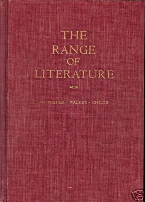 THE RANGE OF LITERATURE INTRODUCTION TO PROSE & VERSE
