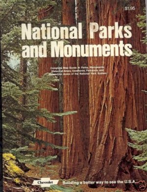 NATIONAL PARKS AND MONUMENTS complete map guide parks
