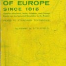 HISTORY OF EUROPE By Henry W. Littlefield