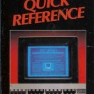 WORDPERFECT QUICK REFERENCE By Que Corporation