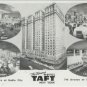 THE FAMOUS HOTEL TAFT NEW YORK Radio City RPPC