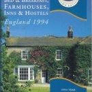 WHERE TO STAY B AND B FARMHOUSE INN England 1994