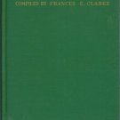WILD ANIMALS By Frances E. Clarke 1939 1st edition HC