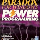 PARADOX FOR WINDOWS POWER PROGRAMMING 1993