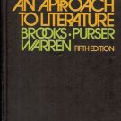 AN APPROACH TO LITERATURE 5 edition
