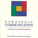 STRATEGIC COMMUNICATION BUSINESS AND PROFESSIONS