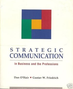 STRATEGIC COMMUNICATION BUSINESS AND PROFESSIONS