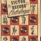 VICTOR RECORD CATALOGUE 1939 TO 1940