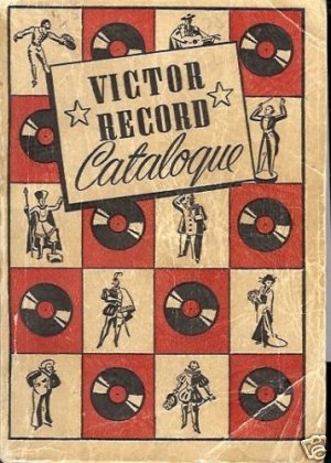 VICTOR RECORD CATALOGUE 1939 TO 1940