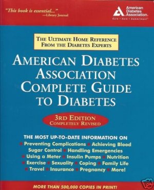 AMERICAN DIABETES ASSOCIATION COMPLETE GUIDE TO DIABETE