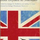 BRITISH DRAMATISTS FROM DRYDEN TO SHERIDAN