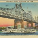 QUEENSBORO BRIDGE EAST RIVER NEW YORK