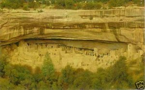 CLIFF POSTCARD Mesa Verde Colorado RPPC Palace Ruin