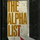 The Alpha List by Ted Allbeury (1979)