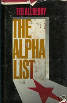 The Alpha List by Ted Allbeury (1979)
