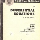 THEORY AND PROBLEMS OF DIFFERENTIAL EQUATIONS