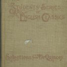 THE STUDENTS' SERIES OF ENGLISH CLASSICS  1892