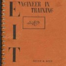 ENGINEER IN TRAINING By Boyer and Beer 1967