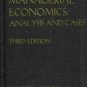 Managerial Economics; Analysis and Cases by W. Warre...
