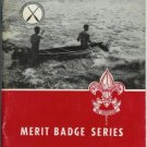 CANOEING 1965 Merit Badge Series BSA