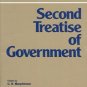 SECOND TREATISE OF GOVERNMENT By John Locke