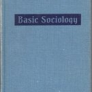 BASIC SOCIOLOGY by E.J. Ross 1954
