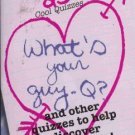 WHAT'S YOUR GUY- Q? By Beth Mayall