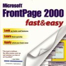 MICROSOFT FRONTPAGE 2000 FAST&EASY