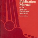 PUBLICATION MANUAL OF THE AMERICAN PSYCHOLOGICAL ASSOCI