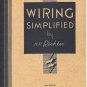 WIRING SIMPLIFIED 1951 22ND EDITION H. P. RICHTER SC