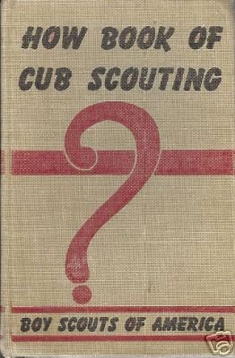 HOW BOOK OF CUB SCOUTING 1957 BOY SCOUTS BSA HC