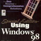 USING WINDOWS 98 SPECIAL EDITION CD-ROM INCLUDED
