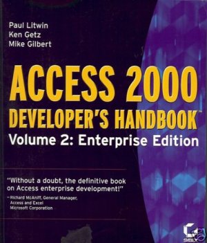 ACCESS 2000 DEVELOPER'S HANDBOOK VOL 2 ENTERPRISE EDITI
