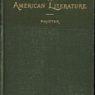 INTRODUCTION AMERICAN LITERATURE ILLUSTRATIVE 1897