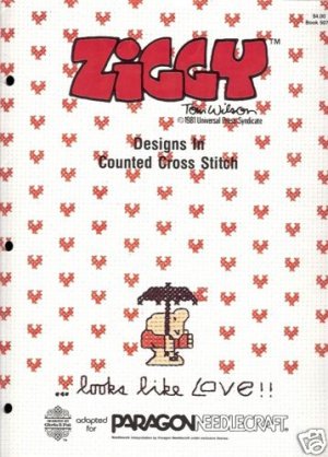ZIGGY DESIGNS IN COUNTED CROSS STITCH TOM WILSON