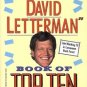 THE LATE NIGHT WITH DAVID LETTERMAN BOOK OF TOP TEN