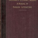 CATHCART'S LITERARY READER MANUAL ENGLISH L 1892