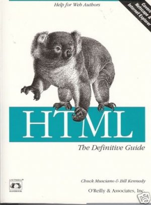 HTML THE DEFINITIVE GUIDE HELP FOR WEB AUTHORS