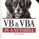 VB & VBA IN A NUTSHELL THE LANGUAGE