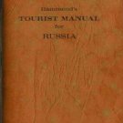 TOURIST MANUAL FOR RUSSIA Hammond's 1961