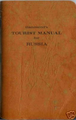 TOURIST MANUAL FOR RUSSIA Hammond's 1961