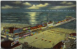 WORLD FAMOUS STEEL PIER AT NIGHT ATLANTIC CITY N. J.18