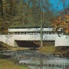COVER BRIDGE valley forge park, PA Covered Bridge RPPC