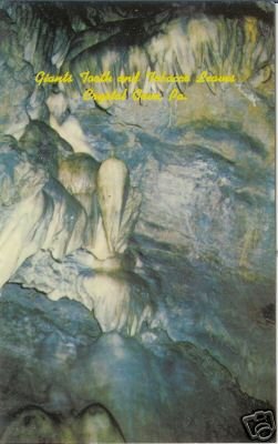 FAMOUS CRYSTAL CAVE Giants Tooth RPPC Pennsylvania