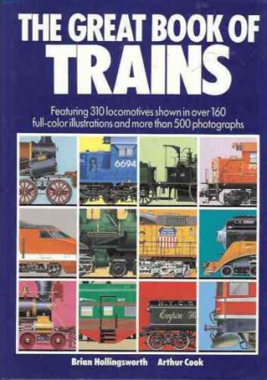 THE GREAT BOOK OF TRAINS FEATURING 310 LOCOMOTIVES SHOW
